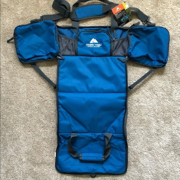 Brand New OZARK TRAIL portable camping medicine cabinet duffel bag, blue - Picture 5 of 13